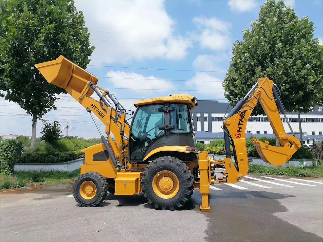 2.5 Ton Backhoe Loader With A leg