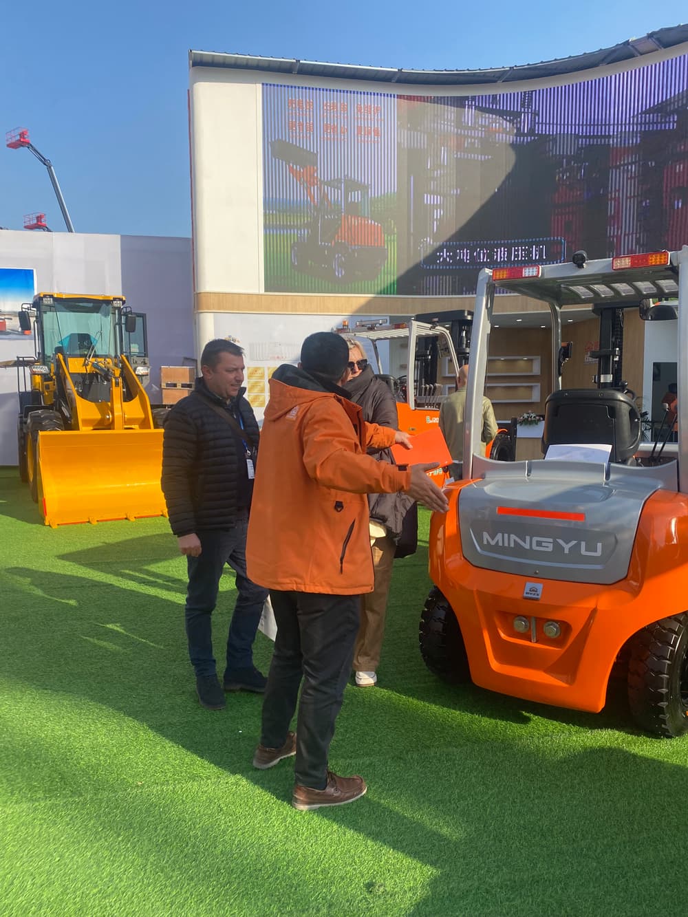 Thanks for all of you from all over the world to meet in 2024 Shanghai Bauma