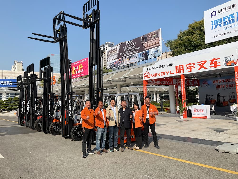 Welcome to visit our exhibition of forklifts from 16th to 19th March in Xiamen China